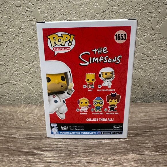 Funko POP! The Simpsons Deep Space Homer Simpson Figure #1653 - Picture 4 of 7